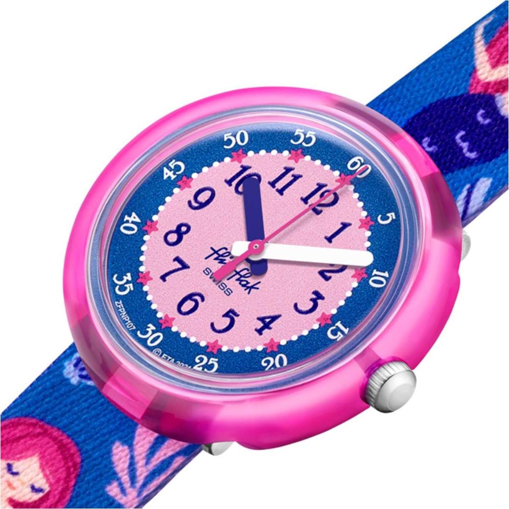 FLIK FLAK Magical Ocean Seareni 31.85mm Multicolor Fabric Strap ZFPNP107