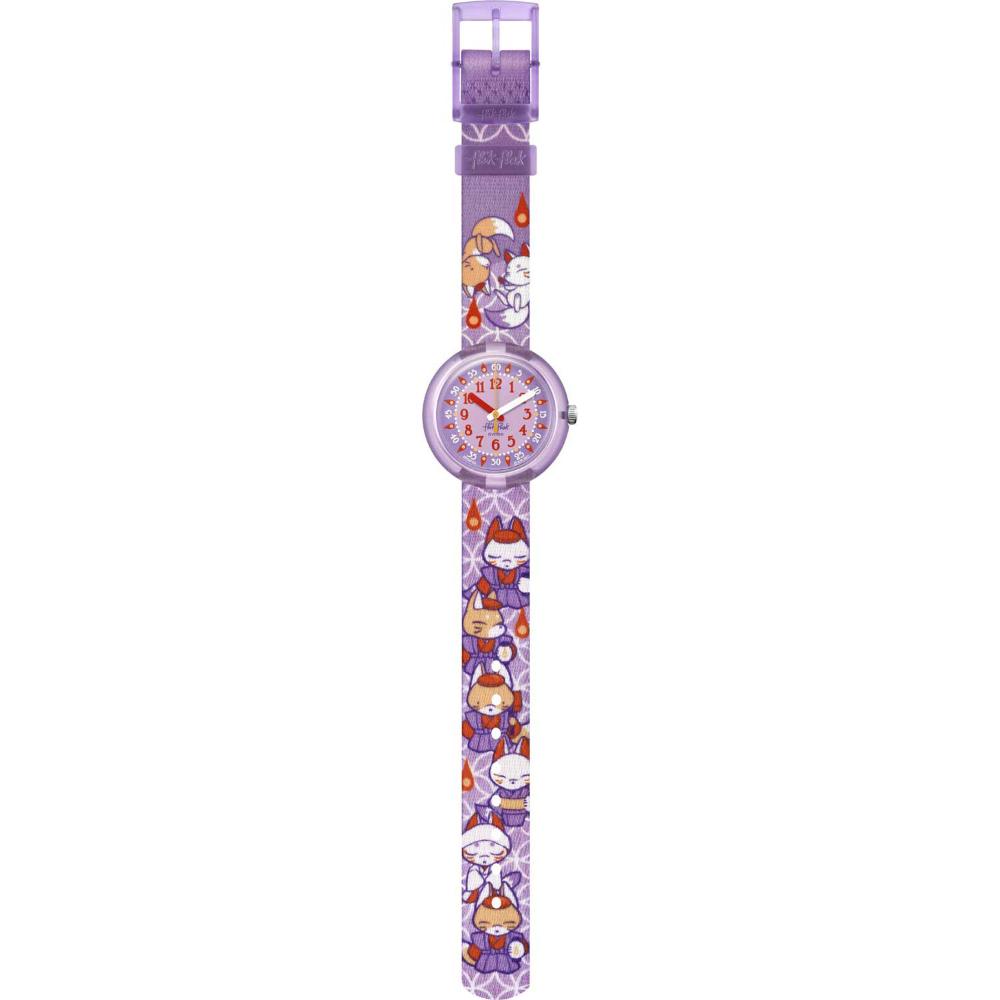 FLIK FLAK Tales From The World Yako-Parade 31.85mm Multicolor Fabric Strap ZFPNP123