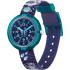 FLIK FLAK Future Dreams Take Me To Space 31.85mm Blue Fabric Strap ZFPNP141 - 1