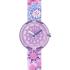 FLIK FLAK Organized Chaos Flower Chaos 31.85mm Purple Fabric Strap ZFPNP149 - 0