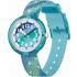 FLIK FLAK Organized Chaos Frozen Rainbow 31.85mm Blue Fabric Strap ZFPNP153 - 2