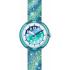 FLIK FLAK Organized Chaos Frozen Rainbow 31.85mm Blue Fabric Strap ZFPNP153 - 0