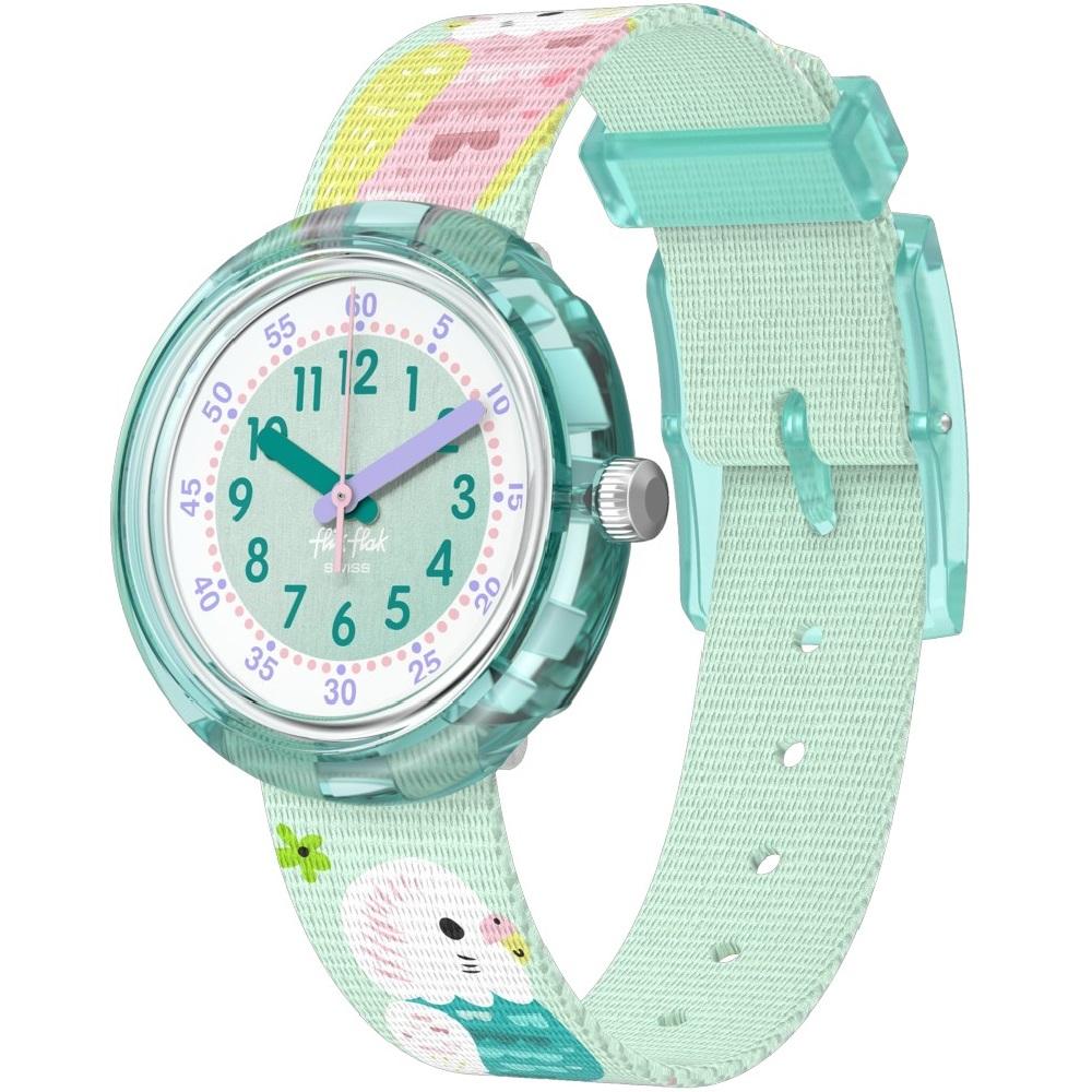 FLIK FLAK Friends Fur-Ever Happy Budgies 31.85mm Multicolor Fabric Strap ZFPNP160