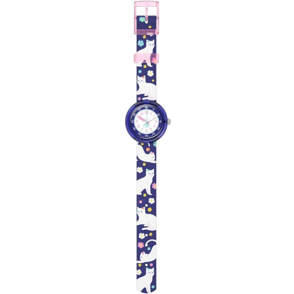 FLIK FLAK Friends Fur-Ever Fancy Cat 31.85mm Multicolor Fabric Strap ZFPNP164