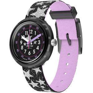FLIK FLAK Power Time Starry Night 31.85mm Multicolour Fabric Strap ZFPNP168 - 59999
