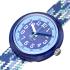 FLIK FLAK Power Time Braid In Blue 31.85mm Multicolour Fabric Strap ZFPNP169 - 2
