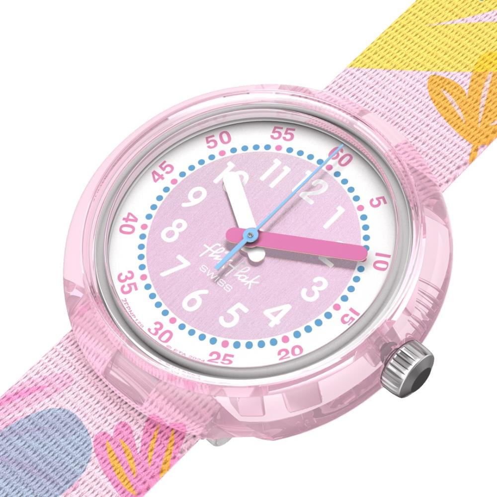 FLIK FLAK Power Time Pastel Paradise 31.85mm Multicolour Fabric Strap ZFPNP170