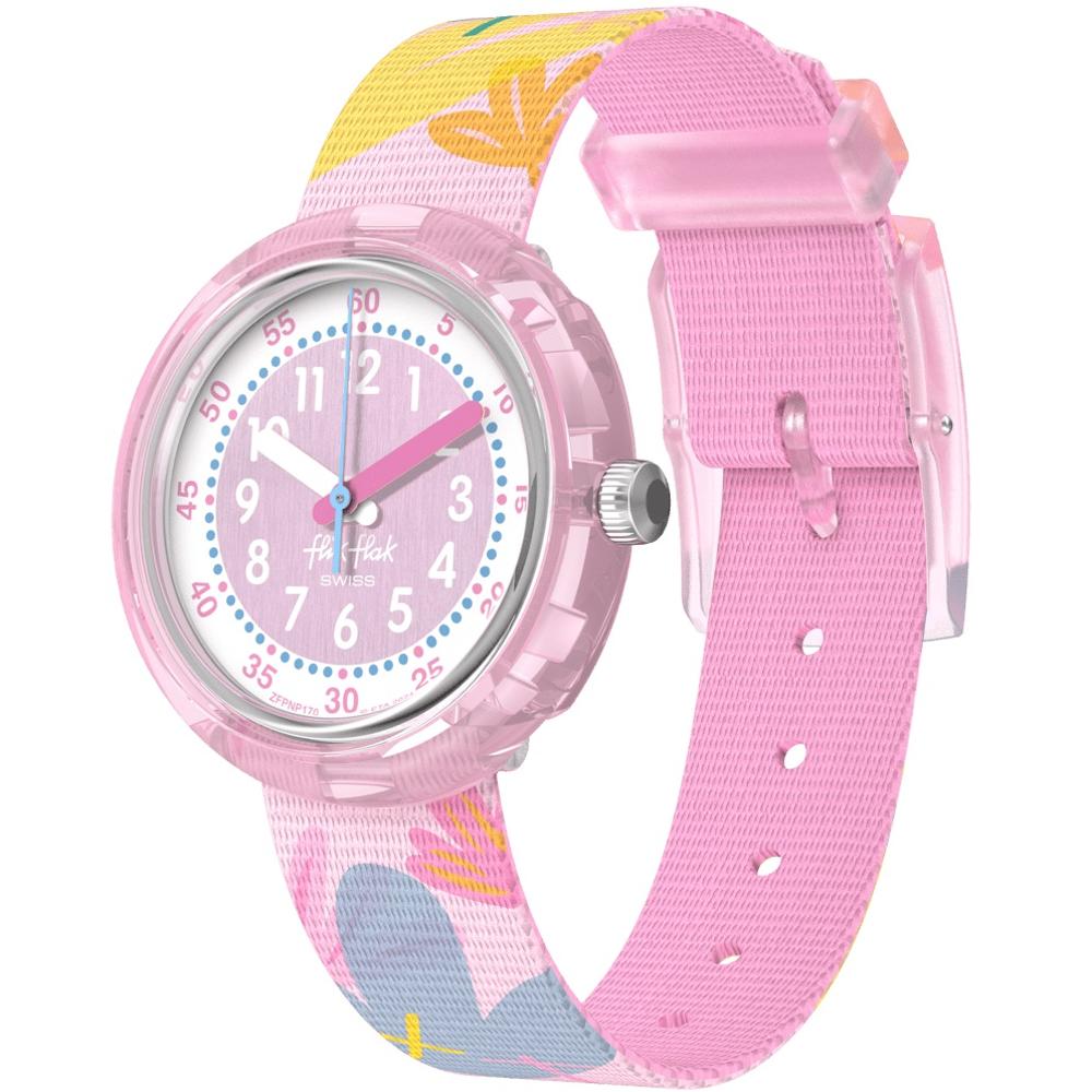 FLIK FLAK Power Time Pastel Paradise 31.85mm Multicolour Fabric Strap ZFPNP170