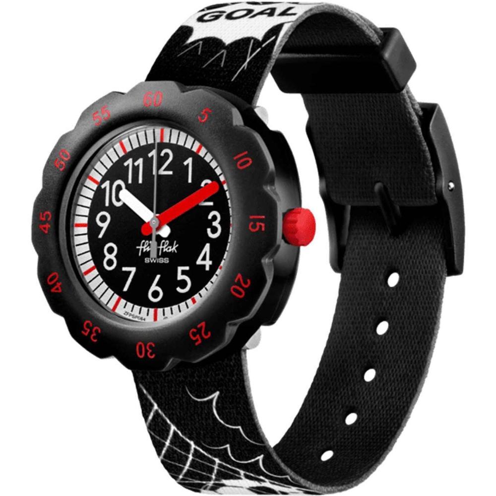 FLIK FLAK Sport Lovers Goal! 34.75mm Multicolor Silicone Strap ZFPSP064