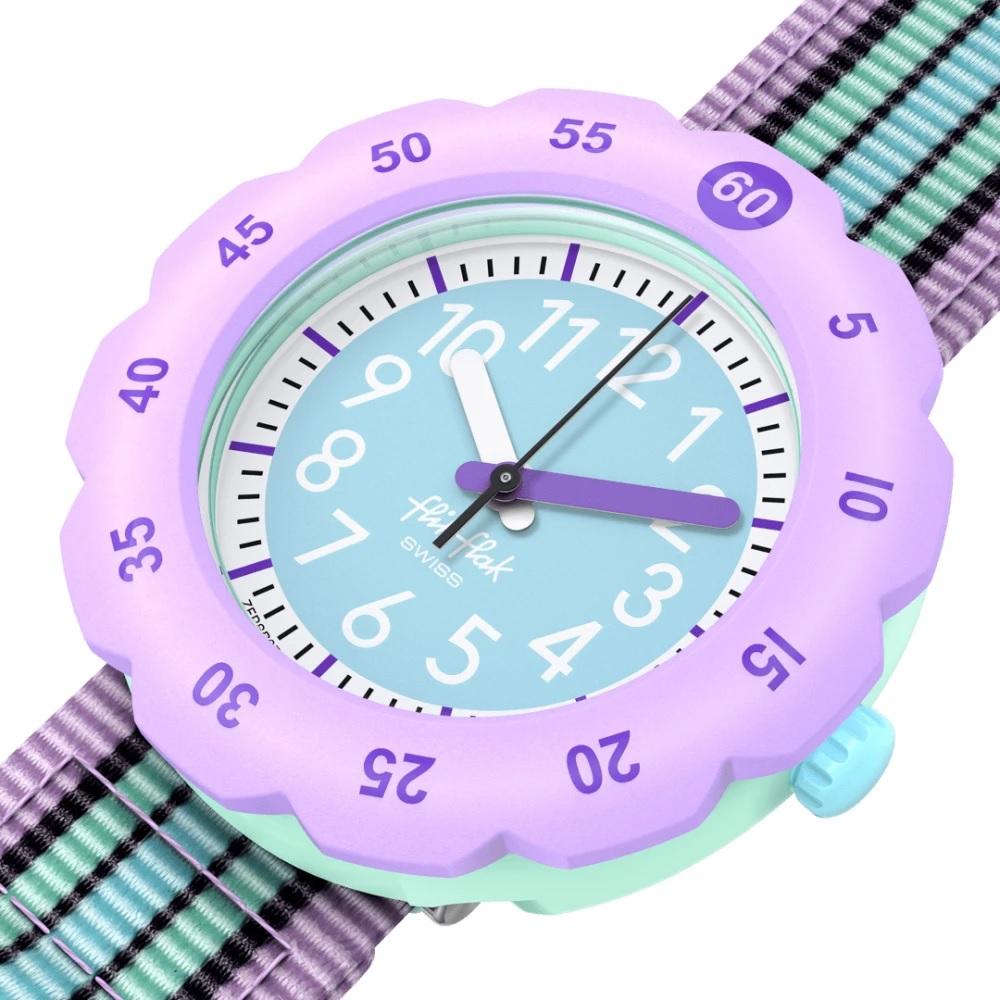 FLIK FLAK Loop It! Loop In Pastel 34.75mm Multicolor Fabric Strap ZFPSP071