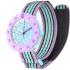 FLIK FLAK Loop It! Loop In Pastel 34.75mm Multicolor Fabric Strap ZFPSP071 - 0