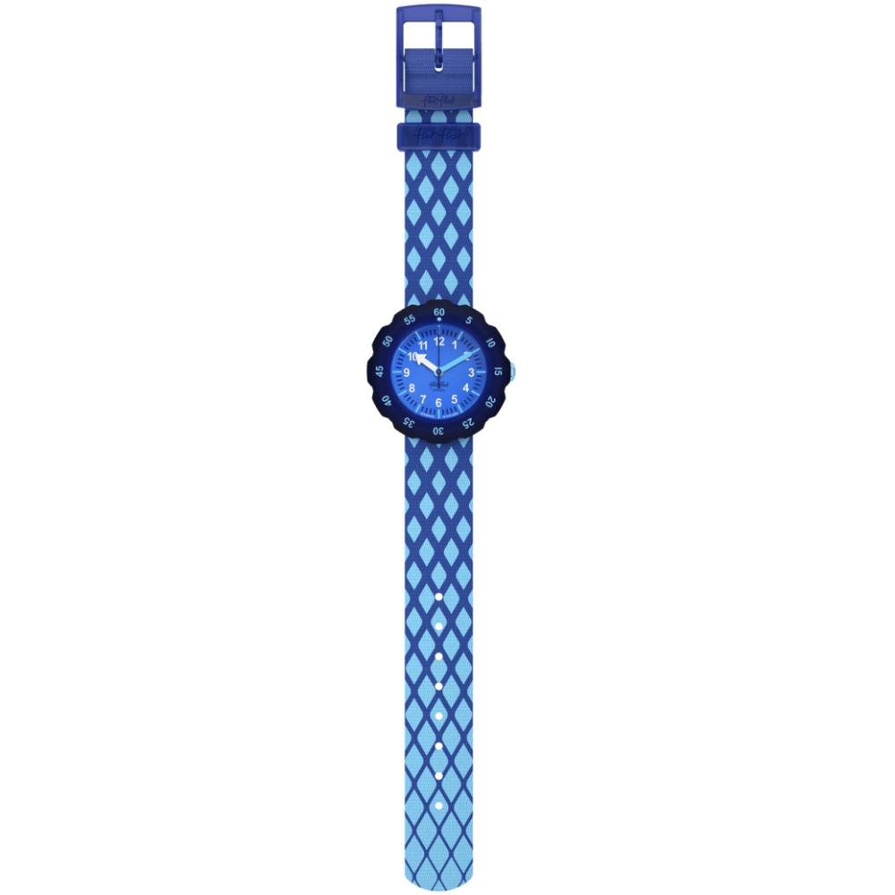 FLIK FLAK Power Time Criss-Cross 34.75mm Multicolour Fabric Strap ZFPSP076