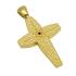 CROSS Handmade Byzantine Double Sided SENZIO Collection in K14 Yellow Gold with Zircon Τ980Υ.Κ14 - 1