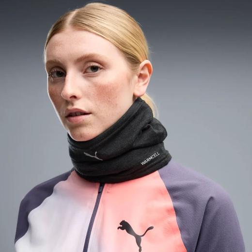 PUMA RACE DAY MERINO NECKWARMER BLACK 1