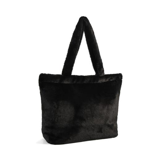 PUMA Up Fur Γούνινη Γυναικεία Shopper Τσάντα 1