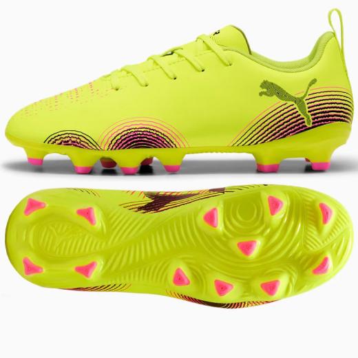 PUMA Παιδικά Ποδοσφαιρικά Παπούτσια Play Fg Ag Jr με Τάπες  2