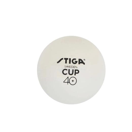 STIGA CUP Μπαλάκια Ping Pong 12τμχ 1