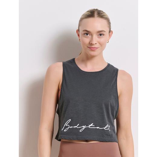 BODYTALK Γυναικείο Αθλητικό Crop Top Αμάνικο  0