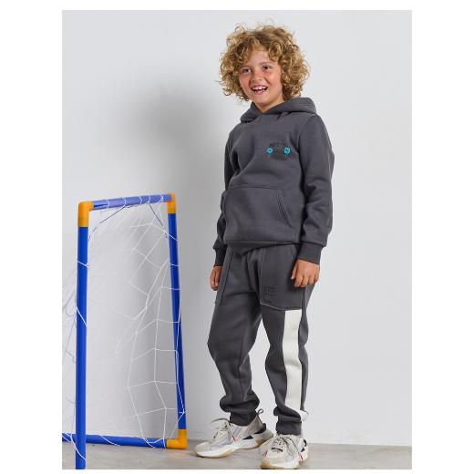 BODYTALK Fleece Παιδικό Φούτερ με Κουκούλα και Τσέπες 2