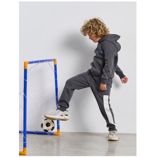 BODYTALK Fleece Παιδικό Φούτερ με Κουκούλα και Τσέπες 3