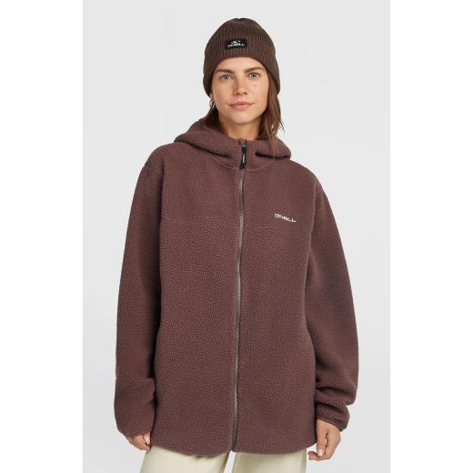 O NEILL Women Must Have Long Full -Zip High-Pile Fleece 0