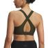 UNDER ARMOUR Crossback Mid Bra Γυναικείο Μπουστάκι με Αφαιρούμενη Ενίσχυση - 1