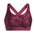 UNDER ARMOUR Crossback Mid Print Γυναικείο Μπουστάκι  - 1