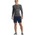 UNDER ARMOUR HeatGear Ανδρική Ισοθερμική Μακρυμάνικη Μπλούζα Compression  - 3