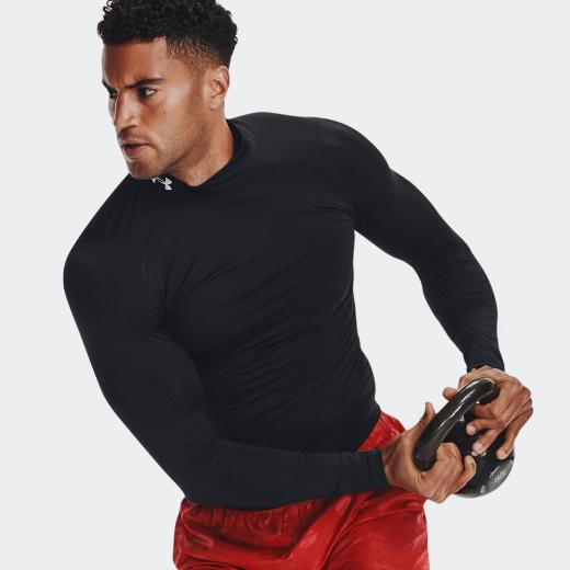 UNDER ARMOUR HeatGear Ανδρική Ισοθερμική Μακρυμάνικη Μπλούζα 2