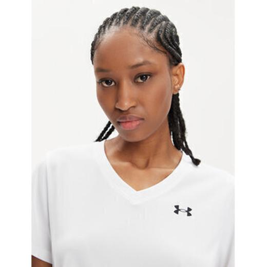 UNDER ARMOUR Γυναικεία Αθλητική Μπλούζα Κοντομάνικη με V Λαιμόκοψη 4