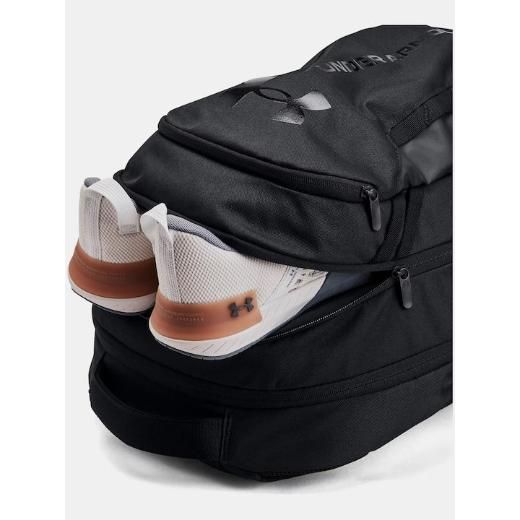 UNDER ARMOUR Hustle 6.0 Αδιάβροχο 29lt Μαύρο 1