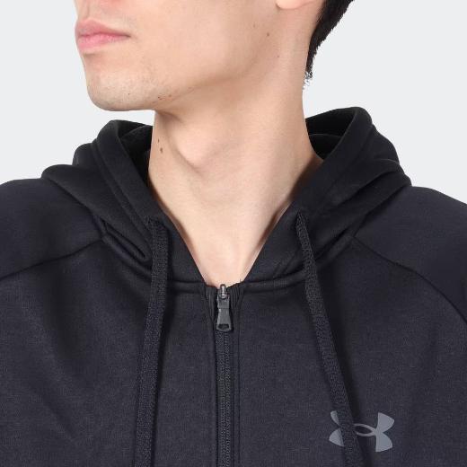 UNDER ARMOUR  Ανδρική Φούτερ Ζακέτα Fleece με Κουκούλα  2