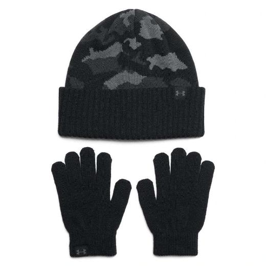 UNDER ARMOUR Σετ Παιδικό Σκουφάκι με Γάντια Πλεκτό  0