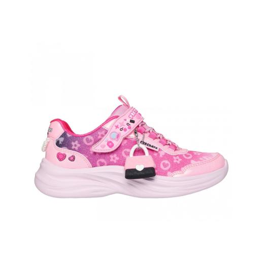 SKECHERS Power Jams Παιδικά Sneakers Ανατομικά με Σκρατς 0