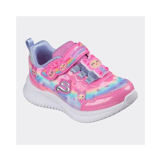 SKECHERS Wavy Beams Παιδικά Sneakers με Φωτάκια  3