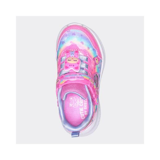SKECHERS Wavy Beams Παιδικά Sneakers με Φωτάκια  4