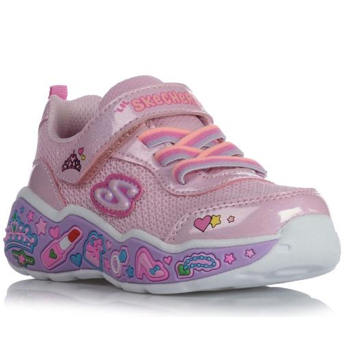SKECHERS Παιδικά Sneakers με Σκρατς  2