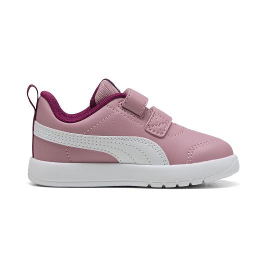 PUMA Courtflex V3 V Inf Παιδικά Sneakers με Σκρατς 1