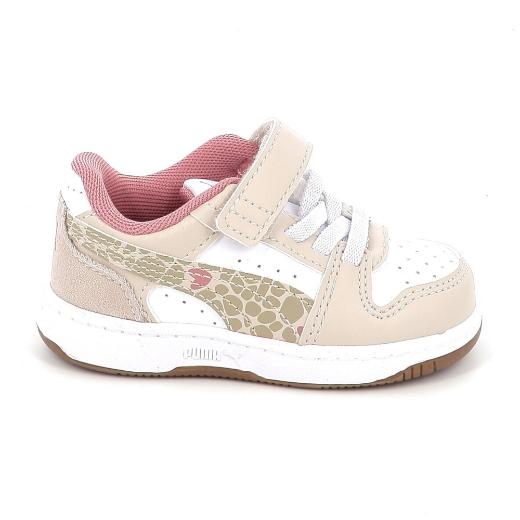 PUMA Rebound V6 Lo Ac+ Παιδικά Sneakers με Σκρατς 0