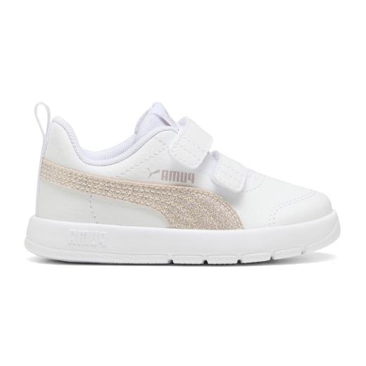PUMA Courtflex V3 Παιδικά Sneakers με Σκρατς  0