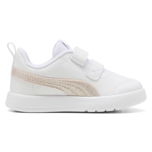 PUMA Courtflex V3 Παιδικά Sneakers με Σκρατς  1