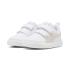 PUMA Courtflex V3 Παιδικά Sneakers με Σκρατς  - 4