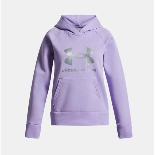 UNDER ARMOUR Fleece Παιδικό Φούτερ με Κουκούλα και Τσέπες Rival 3