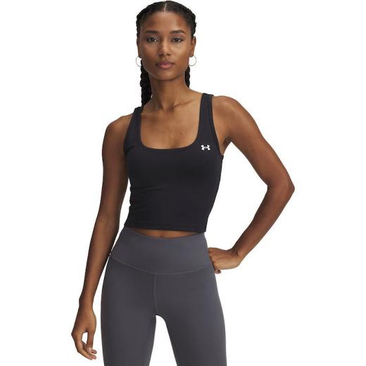 UNDER ARMOUR Motion Γυναικείο Crop Top Αμάνικο  2