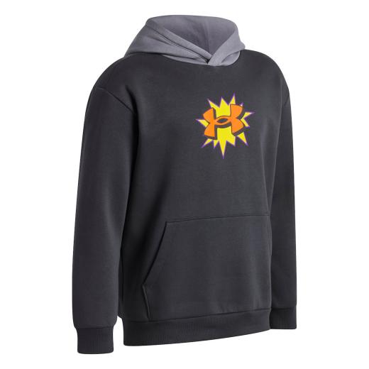 UNDER ARMOUR Fleece Παιδικό Φούτερ με Κουκούλα και Τσέπες  2