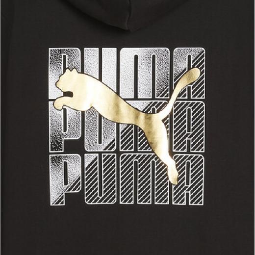 PUMA M Ess+ Logo Ανδρική Φούτερ Ζακέτα με Κουκούλα  2