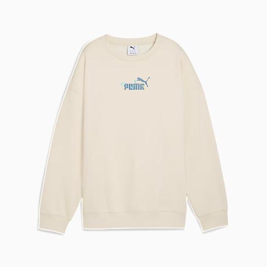 PUMA Μακρύ Γυναικείο Φούτερ Μπεζ 0
