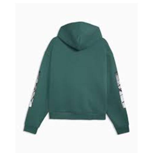PUMA Graphic Φούτερ με Κουκούλα  1