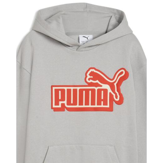 PUMA Fleece Παιδικό Φούτερ με Κουκούλα και Τσέπες Ess Lab 1