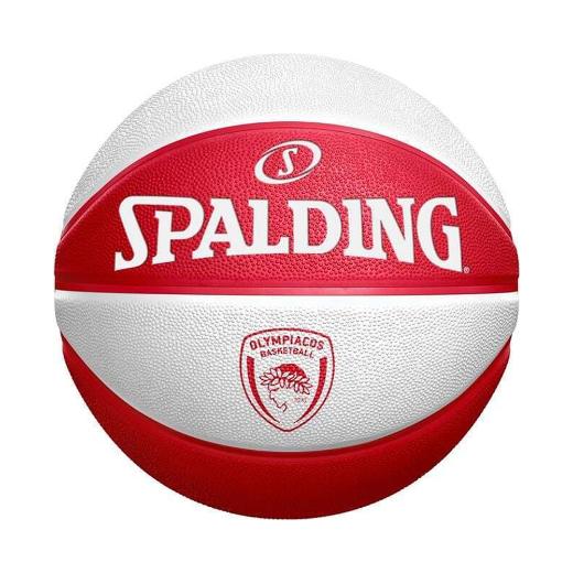 SPALDING Olympiakos BC Euroleague Μπάλα Μπάσκετ Outdoor 0